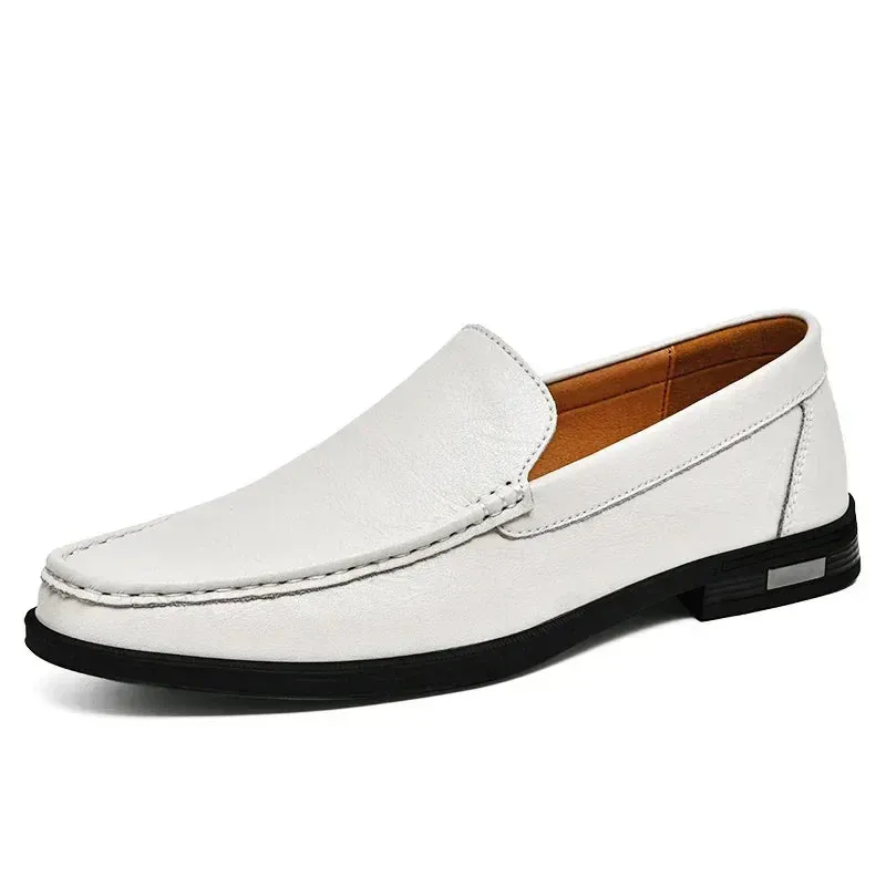 Studded Loafers XANDER - GLIMMER LEATHER LOAFERS