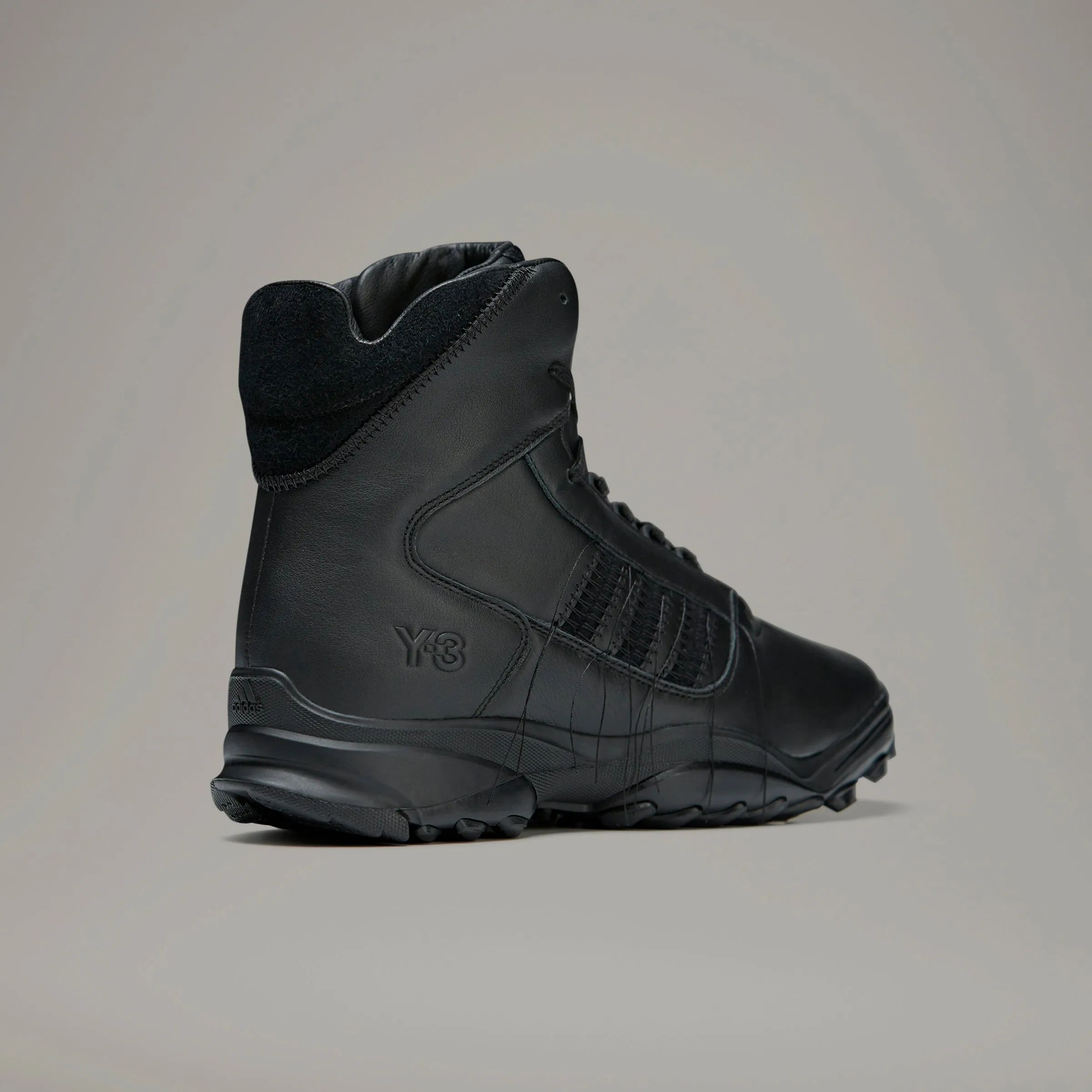 Adidas Road Running Shoes Y-3 GSG9 BOOT, BLACK/BLACK