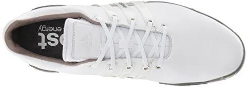 adidas Men's TOUR 360 2.0 Golf Shoe, White/Trace Grey, 12 M US Adidas Tennis Shoes Ubersonic